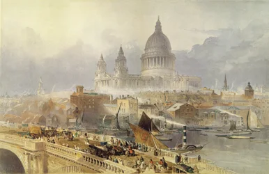 Catedral de San Pablo desde el Puente de Blackfriars